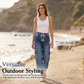 Women's Casual Wide Leg Cargo Pants