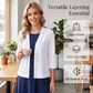 Women's 3/4 Sleeve Open Front Cardigan