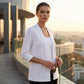 Women's 3/4 Sleeve Open Front Cardigan