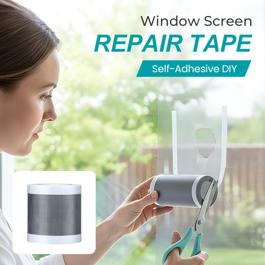 📢📢50% OFF !!⏰Self-Adhesive DIY Window Screen Repair Tape