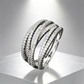 ✨Buy 1 Get 1 Free💫Adjustable Multi-Band Crossover Ring – Fashion Jewelry