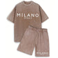 🎉 2026 Sale — Over 9,500 Sold 👕 Men's Casual T-Shirt and Shorts Set 🩳