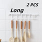✨Buy 1 Get 1 Free🏠 Wall-Mounted Slide Rail Hanger Rack – Space-Saving Storage