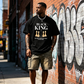 🖤Men Plus Size Chess Slogan Print T-Shirt Casual Short Sleeve Tee