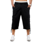 Men's Multi-Pocket Capri Pants
