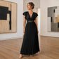 💃50% OFF! 🌊Flowy Pleated Maxi Dress – Lightweight Fabric & Romantic Movement – Twirl Through Your Day with Ease