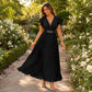 💃50% OFF! 🌊Flowy Pleated Maxi Dress – Lightweight Fabric & Romantic Movement – Twirl Through Your Day with Ease