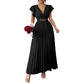 💃50% OFF! 🌊Flowy Pleated Maxi Dress – Lightweight Fabric & Romantic Movement – Twirl Through Your Day with Ease