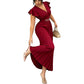 💃50% OFF! 🌊Flowy Pleated Maxi Dress – Lightweight Fabric & Romantic Movement – Twirl Through Your Day with Ease