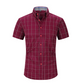 🎉 New Arrival👔 Pro-Favorite Men's Casual Short Sleeve Plaid Shirt 🔥