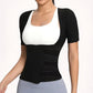 Women's Compressive Body Shaper-Boost Fat Burning—A Must-Have for Workout