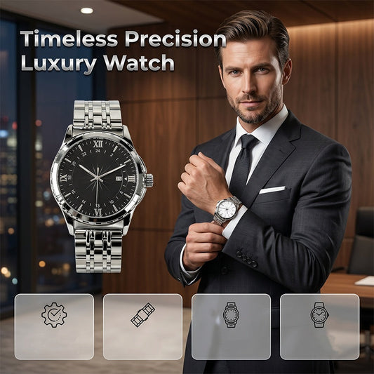 Classic Men's Elegant Quartz Watch