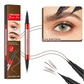 Dual-Ended Waterproof Eyebrow Pen & Eyeliner