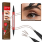 Dual-Ended Waterproof Eyebrow Pen & Eyeliner