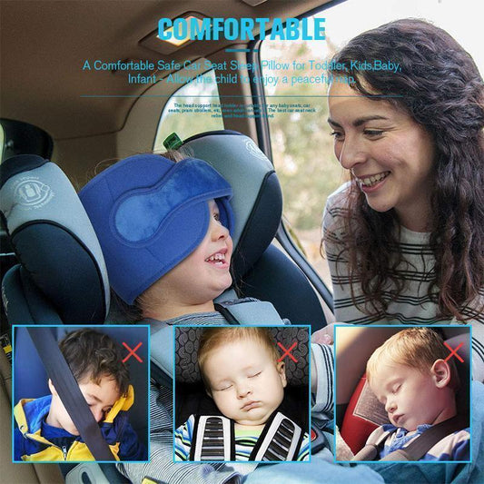 📢📢50% OFF !! ⏰Kids Car Sleeping Head Support Band