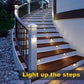💡 50% OFF NOW! 🌸 Waterproof Outdoor Solar Deck Lights – Solar Powered, Gentle Glow & Easy Install