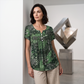 Women's Casual V-Neck Top