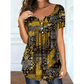 Women's Casual V-Neck Top