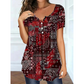 Women's Casual V-Neck Top