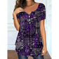 Women's Casual V-Neck Top