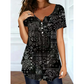 Women's Casual V-Neck Top