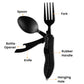 🎉50% Off！🍴4-In-1 Outdoor Folding Multifunctional Tableware