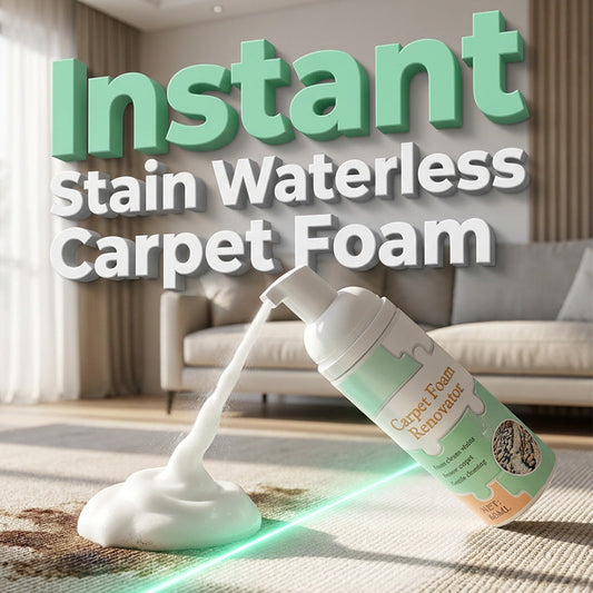 ⏳Buy 1 Get 1 Free✨Waterless Carpet Foam Stain Remover with Towel