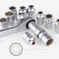 ⏳50% OFF!🔧29pcs Core Ratchet Socket Wrench Kit – Chrome‑vanadium steel, 11 sockets & 10 bits. Perfect for car repairs & DIY 🛠️✨