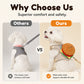 ⏳50% Off⏰Cute Hamburger Pet Harness and Leash Set with Mini Backpack🍔🦮
