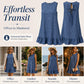 👗Women's Casual Sleeveless Ruffle Hem Mini Dress💙