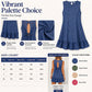 👗Women's Casual Sleeveless Ruffle Hem Mini Dress💙