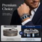Men's Stainless Steel Crown Bracelet 3-Piece Set