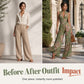 Flowing Pleated Jumpsuit