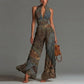Flowing Pleated Jumpsuit