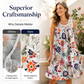 🏵️Women's Elegant Sleeveless Floral Dress