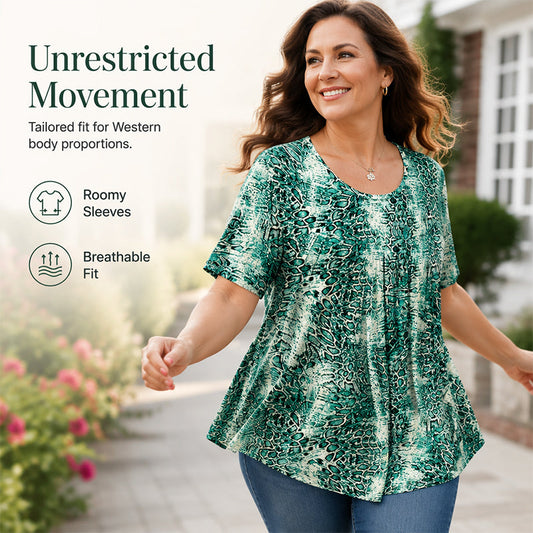 👕Flowy Floral Tunic Tee🏵️