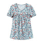 👕Flowy Floral Tunic Tee🏵️