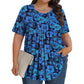 👕Flowy Floral Tunic Tee🏵️