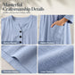 Women’s Oversized A-Line Midi Dress with Pockets