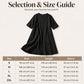 Women’s Oversized A-Line Midi Dress with Pockets