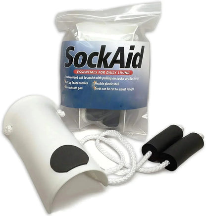 ⏳50% OFF!⏰Sock Aid for Older People – Foam Handles, Easy to Use & Accessible – Ideal for Limited Mobility 🧦