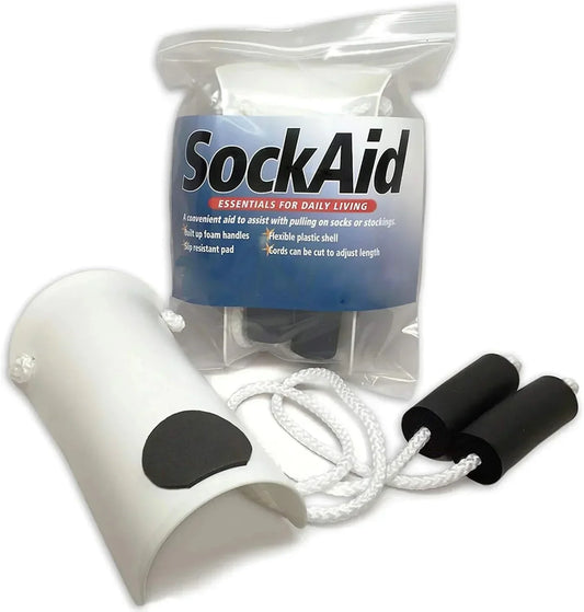 ⏳50% OFF!⏰Sock Aid for Older People – Foam Handles, Easy to Use & Accessible – Ideal for Limited Mobility 🧦