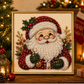 🦌Favorite for DIY lovers!💎Christmas Pearl & Rhinestone Painting Kit
