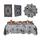 📢📢50% OFF !! ⏰Spooky Halloween Patterns Tablecloth and Placemats Set