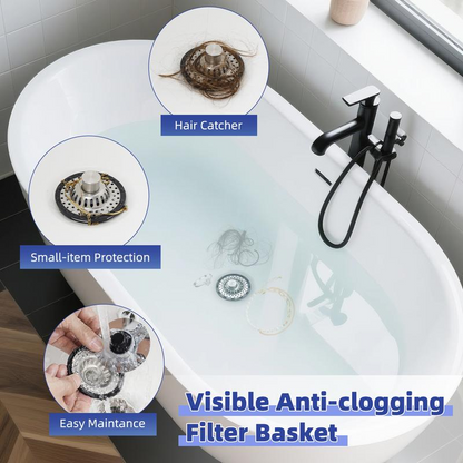 🔥Hot Sale💦Stainless Steel Kitchen Sink Strainer