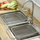 🎉50% OFF!💦Stainless Steel Telescopic Drainer Basket – Adjustable Fit, Multi-Functional Draining & Space-Saving Hanging Design ✨