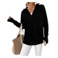 Women's Quarter Zip Pullover Sweater