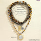 Retro Multi-Layer Beaded Necklace