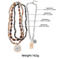 Retro Multi-Layer Beaded Necklace