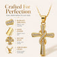 💫Women's Sparkling Twisted Knot Cross Pendant Necklace